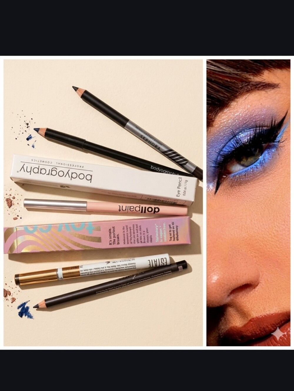 Eyeliners, eyepencils lot